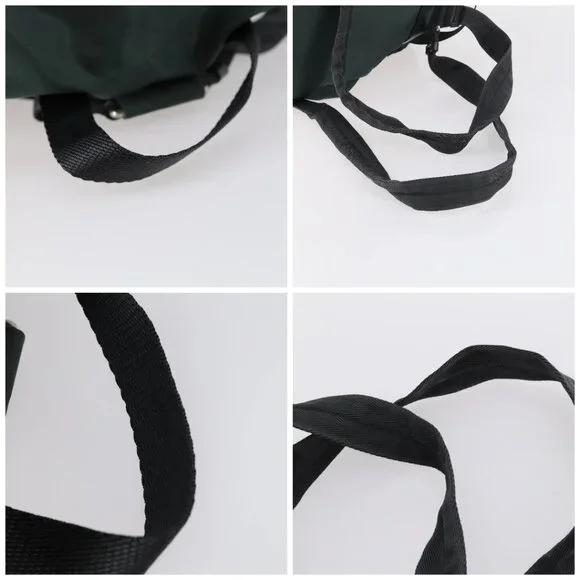 PRADA Backpack Nylon Green Silver Auth 154589 - Picture 16 of 16